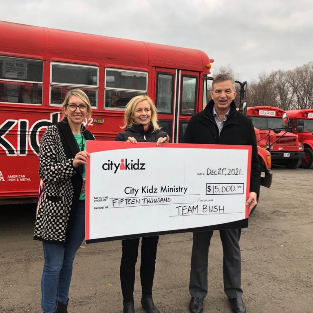 Helping the Kidz at CityKidz December 2021 donation